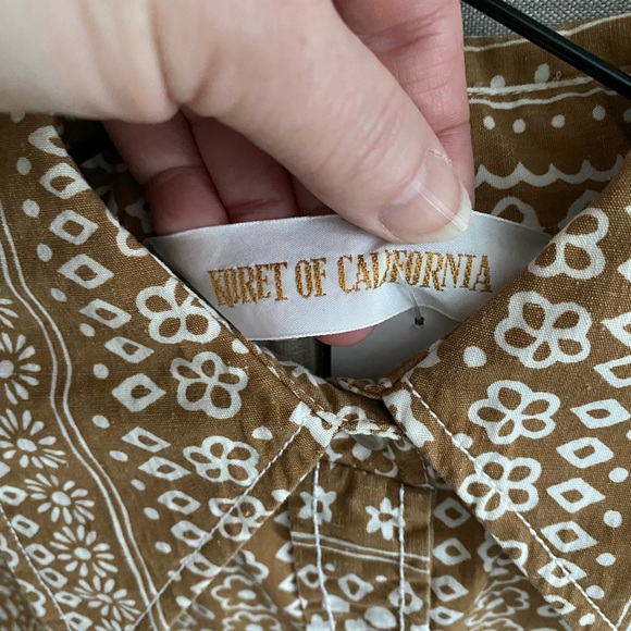⭐️Vintage⭐️ Koret of California button down top- size small - Picture 4 of 7